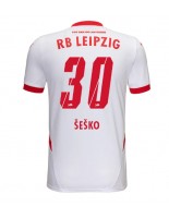 RB Leipzig Benjamin Sesko #30 Domácí Dres 2024-25 Krátký Rukáv